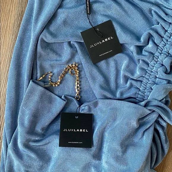 JLUXLABLE Slate Blue Slinky Set - Picture 4 of 7